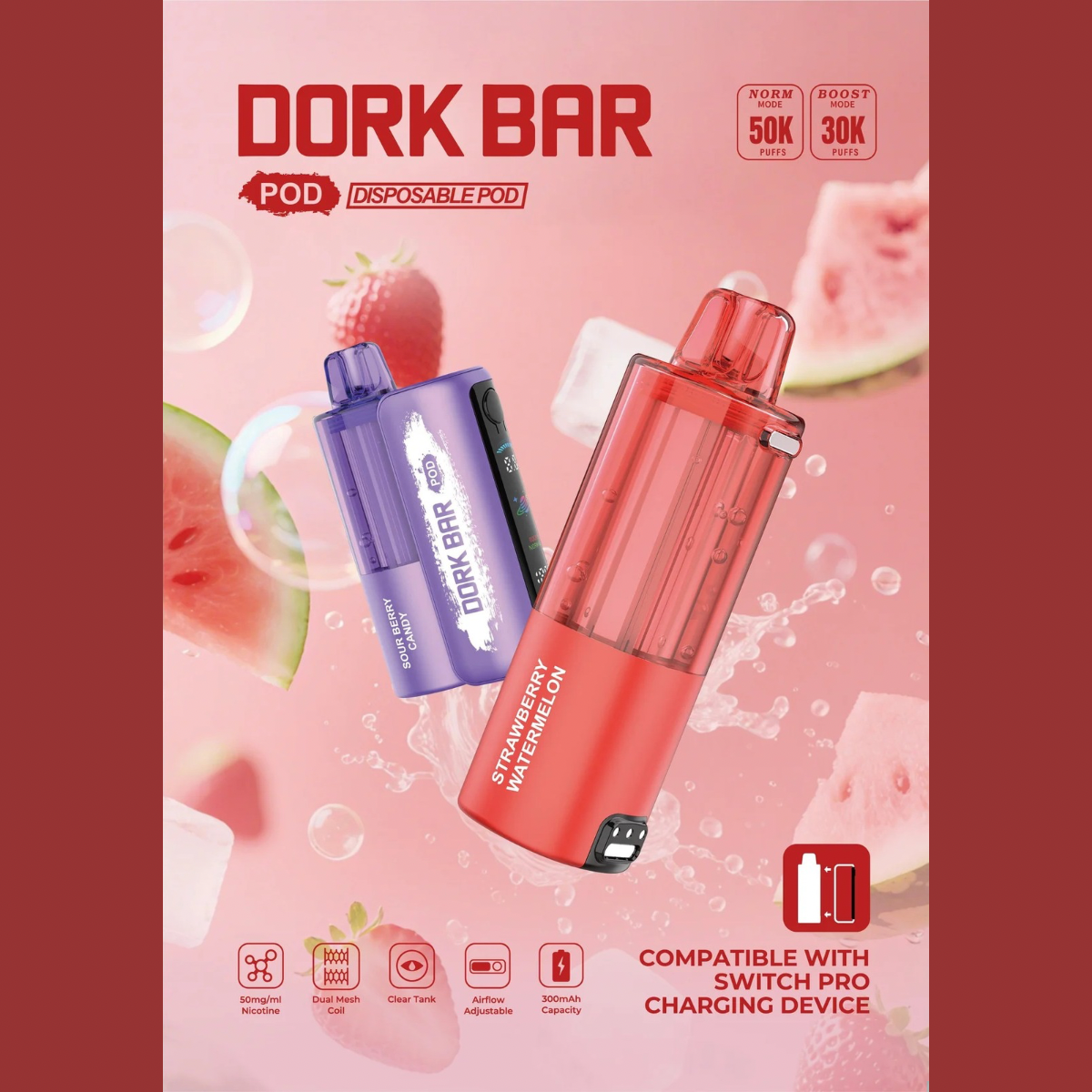 Dork Bar 50K Premium Vapes Dork Bar 50K Premium Vapes
