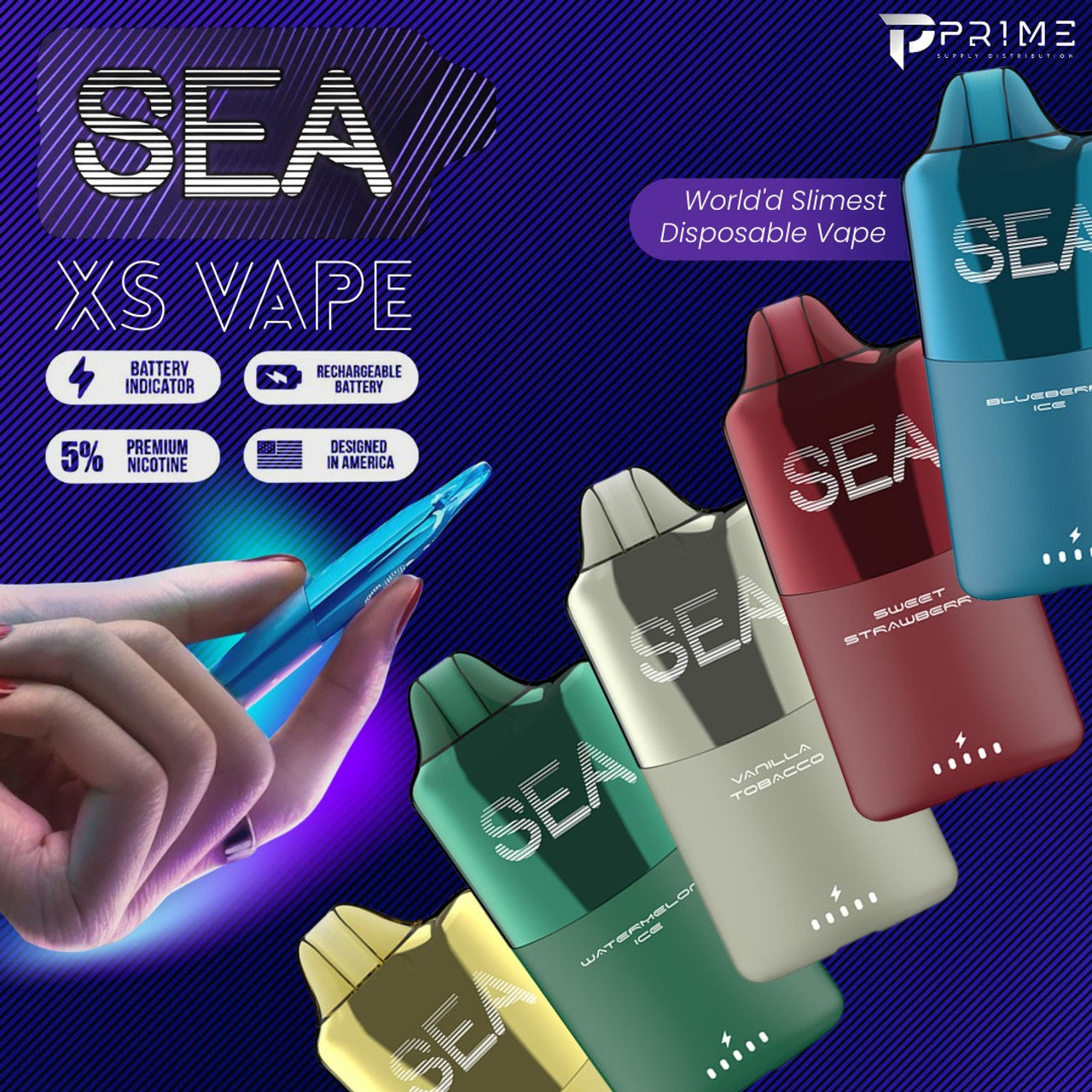 Sea XS Disposable 15,000 Puffs